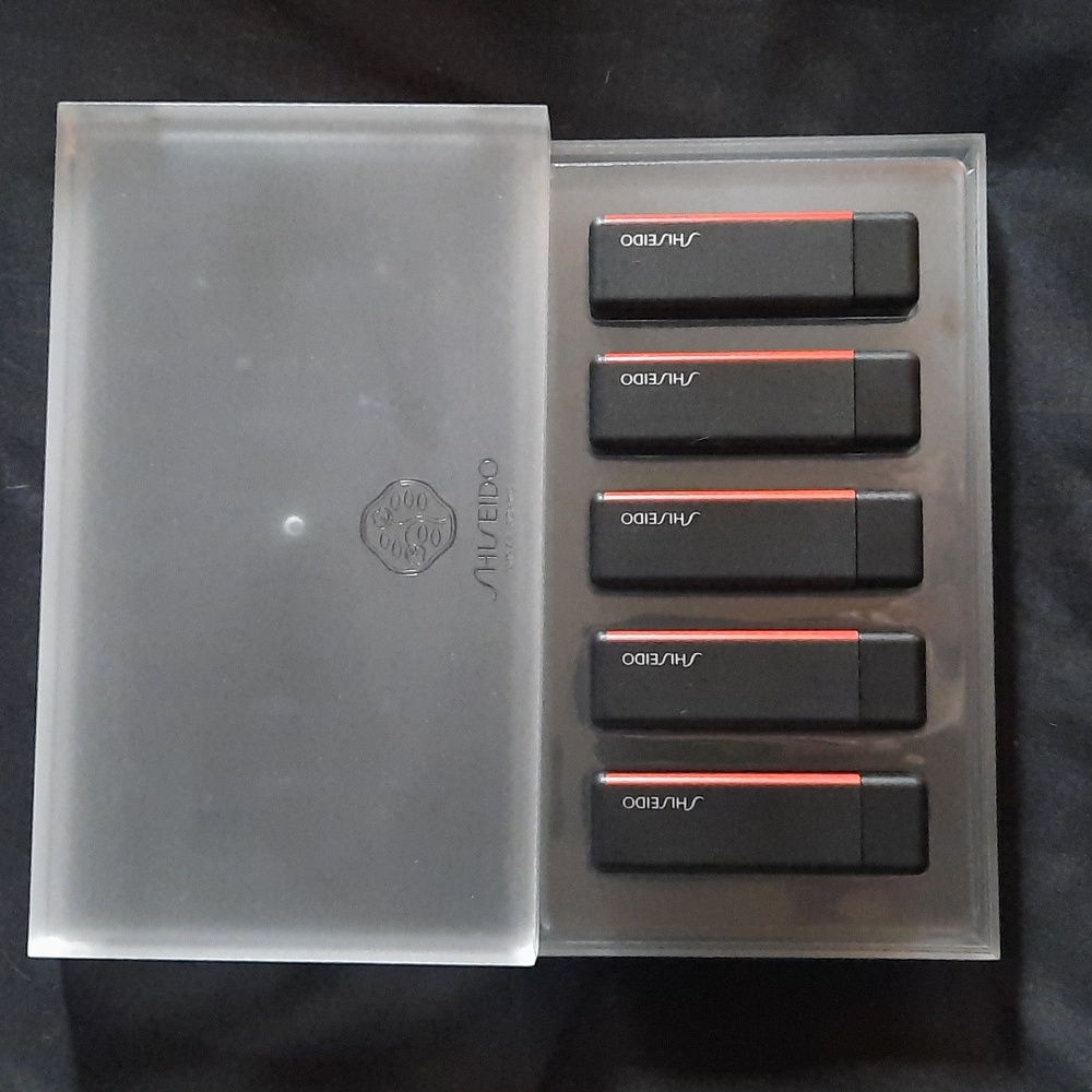 Shiseido ModernMatte Powder Lipstick Deluxe Mini Set, NIB - Picture 4 of 4